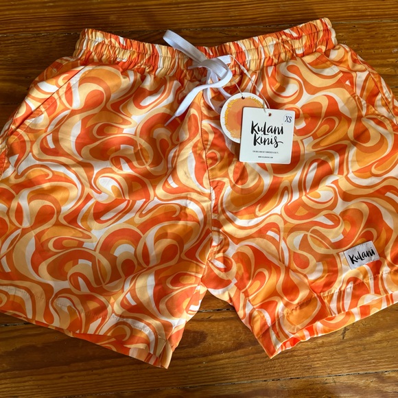 Kulani Kinis Swim Kulani Kini Lost At Sunset Mens Swim Trunks